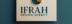logo for design agency 'ifrah'